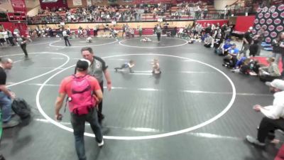 43 lbs Semis - Basin Reynolds, 208 Badgers Wrestling Club vs Quinn Johnson, Cougar Wrestling Club