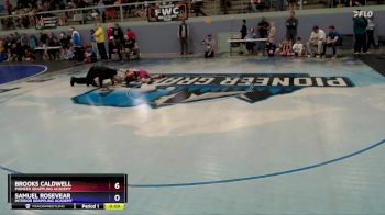 67 lbs Semifinal - Brooks Caldwell, Pioneer Grappling Academy vs Samuel Rosevear, Interior Grappling Academy