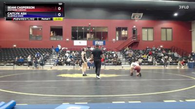 131 lbs Champ. Round 1 - Caitlyn Ash, Bluefield State vs Seani Casperson, Southern Virginia