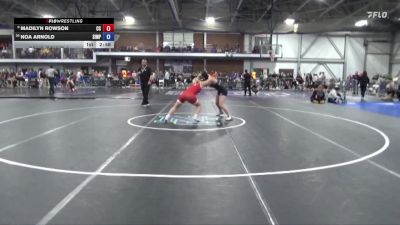 145 lbs Cons. Round 4 - Madilyn Rowson, Central College vs Noa Arnold, Simpson