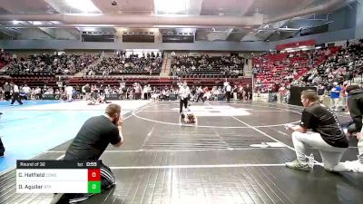 49 lbs Round Of 32 - Colt Hatfield, Coweta Tiger Wrestling vs Diego Aguilar, Tulsa Blue T Panthers