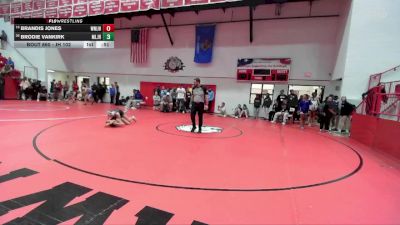 JH 102 lbs Cons. Round 4 - Brodie Vankirk, Marlow JH vs Brandis Jones, Westmoore JH