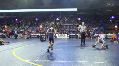 50 lbs Consy 2 - Camden Shealy, Mercer vs Brantley Greene, Wellsboro