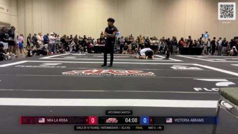 Replay: Mat 6 - 2023 ADCC Florida Open | Nov 4 @ 8 AM