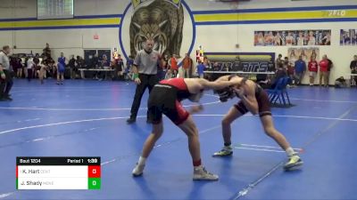 JV-8 lbs Round 3 - Karver Hart, Centerville vs Jake Shady, Mount Vernon