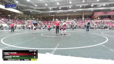 110 lbs Cons. Round 2 - Rhett Muter, Matside vs Connor Wilmas, Clearwater