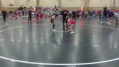 87 lbs Rr Rnd 2 - Adalynn Knowles, Dolphin Nation Wrestling Club vs Sofia G. Rosa Nuez, Ecedao