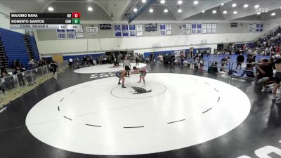 175 lbs Cons. Round 5 - Maximo Nava, Barstow Wrestling vs Roberto Santos, Chino Hills WC