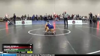 149 lbs Placement Matches (16 Team) - Gabriel McDaniel, Johnson & Wales (RI) vs Michael Petrella, Baldwin Wallace