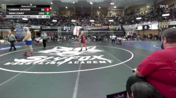 285 lbs Cons. Round 2 - Noah Couey, Leon-Bluestem Hs vs Camdon Jackson, Osage City Hs