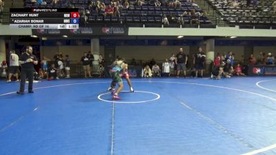 135 lbs Champ. Rd Of 16 - Zachary Hunt, Midwest Xtreme Wrestling vs Azariah Bonar, MWC Wrestling Academy