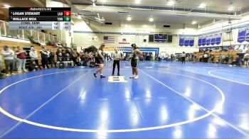 285 lbs Cons. Semi - Wallace Moa, Tennyson vs Logan Stewart, Las Lomas