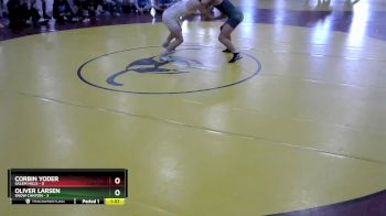 165 lbs Round 5 (8 Team) - Corbin Yoder, Salem Hills vs Oliver Larsen, Snow Canyon