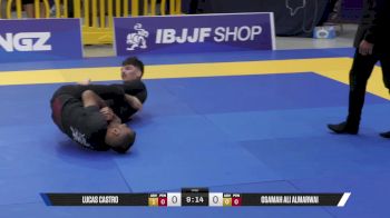 Osamah Ali Almarwai vs Lucas Castro 2025 Pan IBJJF Jiu-Jitsu No-Gi Championship
