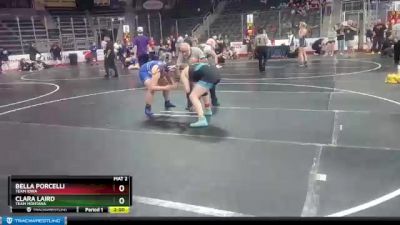 180 lbs Champ. Round 2 - Clara Laird, Team Montana vs Bella Porcelli, Team Iowa