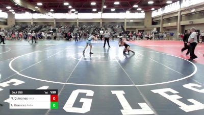 144 lbs Semifinal - Nathan Quinones, Bergenfield vs Alex Guerriro, Paramus