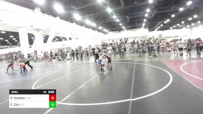 46 lbs Round Of 16 - Roman Rosales, Tucson Cyclones vs Christian Cho, So Cal Hammers