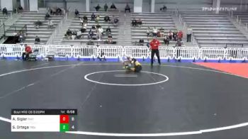 120 lbs Prelims - Asher Sigler, Bearcat vs Sebastian Ortega, Triumph Blue