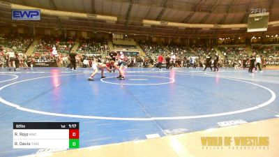 92 lbs Quarterfinal - Ryan Rojo, Miami Wrestling Club vs Rye Davis, Threestyle