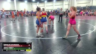 170 lbs Round 3 (8 Team) - Emmalee Spurgeon, Team Iowa Sunshine Smackdown vs Emma Finecy, Nebraska Marvels