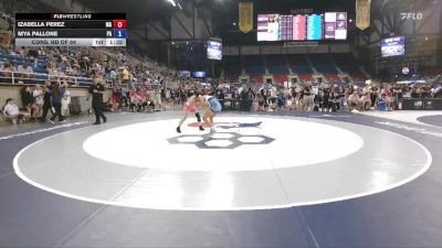 115 lbs Cons. Rd Of 64 - Izabella Perez, MA vs Mya Pallone, PA