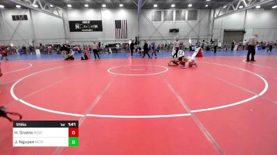 125 lbs Round Of 16 - Hobe Givens, Mcdonalds Wrestling Academy vs Jason Nguyen, Metrowest United