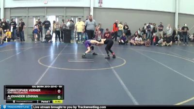 59 lbs Cons. Round 4 - Christopher Verner, Noke Wrestling RTC vs Alexander Lehman, CYA