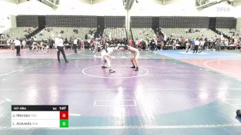 147-H lbs Semifinal - Jaeckez Mendez, Fisheye vs Logan Acevedo, Raritan