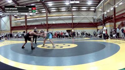 190 lbs Cons. Round 3 - Josh Spontak, Bishop McCort vs Elijah Hawes, Layton