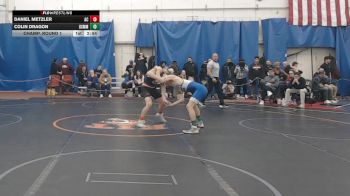 141 lbs Champ. Round 1 - Daniel Metzler, Albright College vs Colin Dragon, Merchant Marine