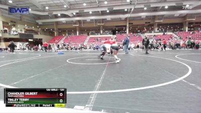 120 lbs Cons. Semi - Chandler Gilbert, Team Lightning vs Tinley Terry, Nebraska Boyz