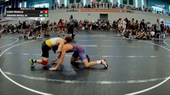 132 lbs Champ. Round 1 - Cash Trujillo, St. Johns Silverbacks vs Grover Mixell Iii, Genesis Wrestling Club