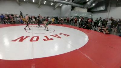 120 lbs Cons. Round 4 - Luke Stuart, Windsor vs Israel Trujillo, Pueblo County