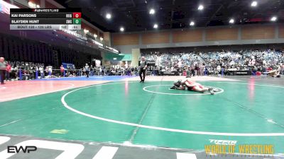 120 lbs Consi Of 8 #2 - Kai Parsons, Reign Wrestling Club vs Slayden Hunt, Shelton Wrestling Club