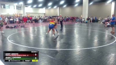 190 lbs Round 2 (8 Team) - Ammy Arroyo, Nebraska Wonder Women (A Team) vs Avery Lundgren, Queen Bees