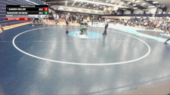 133 lbs Quarterfinal - Makhare Rogers, Brockport vs Caiden Heller, Messiah