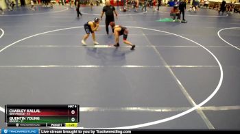 215 lbs Round 3 (6 Team) - Quentin Young, Rogers vs Charley Kallal, New Prague