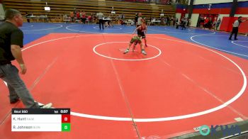 96-100 lbs Rr Rnd 5 - Kaynen Hunt, R.A.W. vs Brody Johnson, Glenpool Youth Wrestling