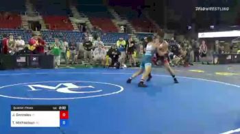 152 lbs Quarterfinal - Jacob Gonzales, Michigan vs Thor Michaelson, Washington