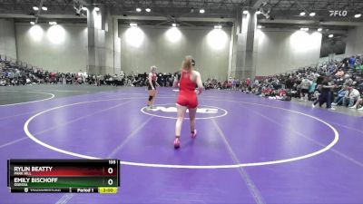 135 lbs Quarterfinal - Emily Bischoff, Odessa vs Rylin Beatty, Park Hill