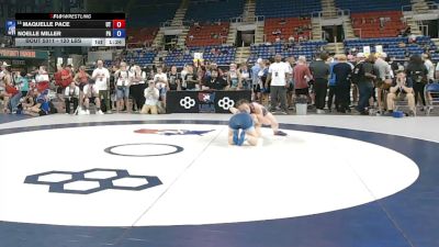 120 lbs Champ. Rd Of 64 - Maquelle Pace, Utah vs Noelle Miller, Pennsylvania