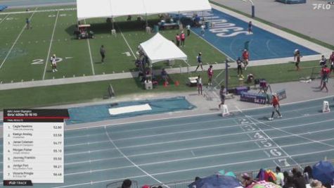 2026 AAU Junior Olympic Games - Youth Boys' 400m, Finals 1 - Age 15-16