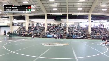 184 lbs Quarterfinal - Jordan Barnett, Lake Erie vs Peyton Lemon, Ashland