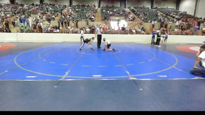84 lbs Consi Of 8 #2 - Ryker Stumpf, Woodstock City Wrestling vs Ariel Blanchard, South Georgia Takedown Club