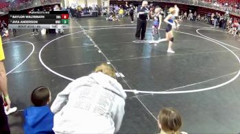 101 lbs Cons. Round 4 - Brooklyn Ludwick, Junior Titans Wrestling Club vs Gracelynn Paczosa, Battle Creek
