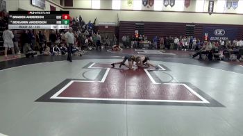 120 lbs Round 1 - Benjamin Anderson, Independence vs Braden Anderson, Hinton