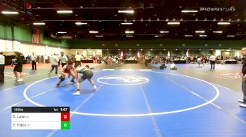 145 lbs Consi Of 32 #1 - Colin Lutz, NC vs Tyler Tracy, NC