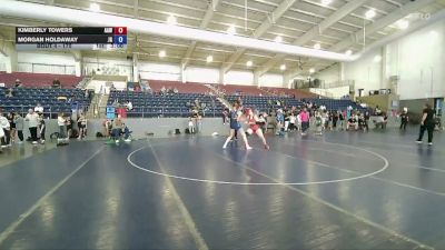 170 lbs Semifinal - Morgan Holdaway, JWC Girls vs Kimberly Towers, Agon Academy Wrestling
