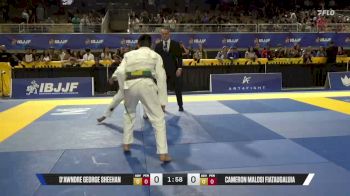 Cameron Malosi Fiataugaluia vs D'Awndre George Sheehan 2026 Pan Kids Jiu-Jitsu IBJJF Championship