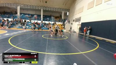 120A Round 2 - Lilly Quintanilla, Thermopolis vs Kaydence Fulkerson, Tongue River